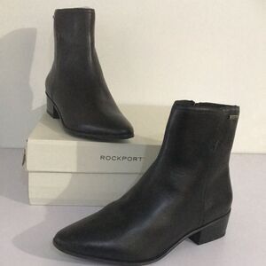 Rockport Geovana Leather Mid Boots